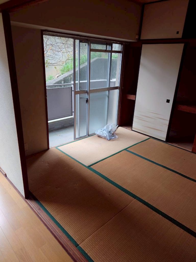 名古屋千種区マンション不用品回収させて頂きます不用品回収後の部屋の画像